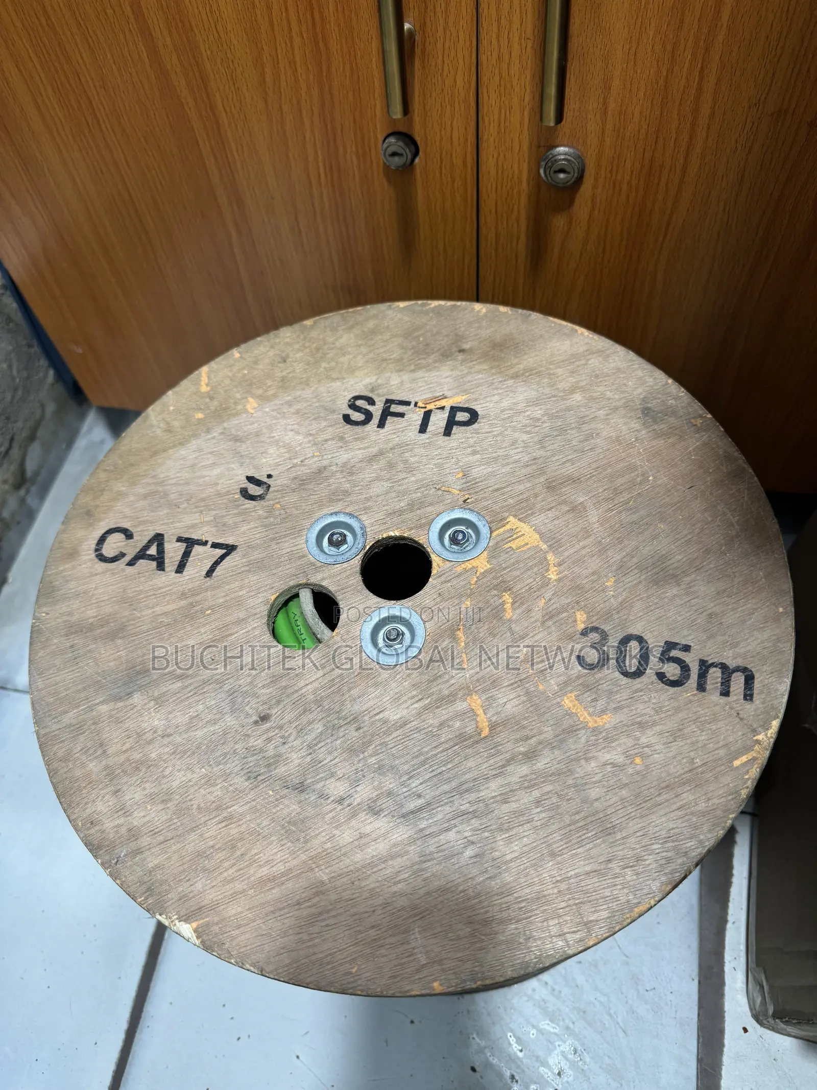 Original 305m Cat7 SFP Pure Copper Network Cable