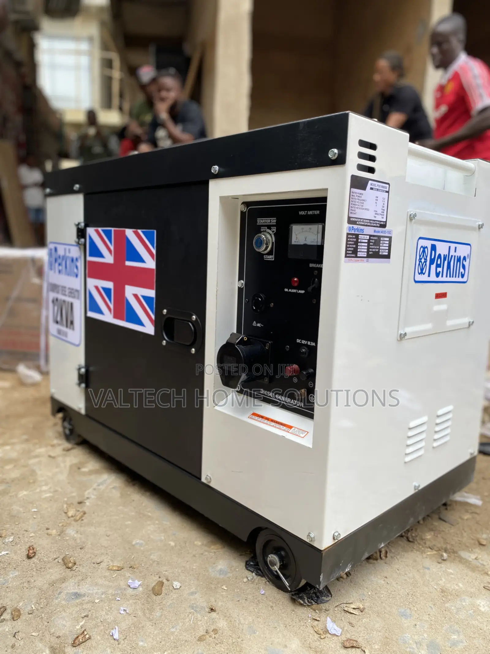 12KVA Perkins Diesel Genset – Dependable Power