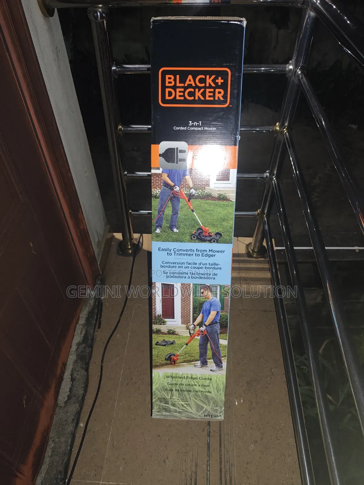 Black+Decker Electric Corded Lawn Mower & Trimmer