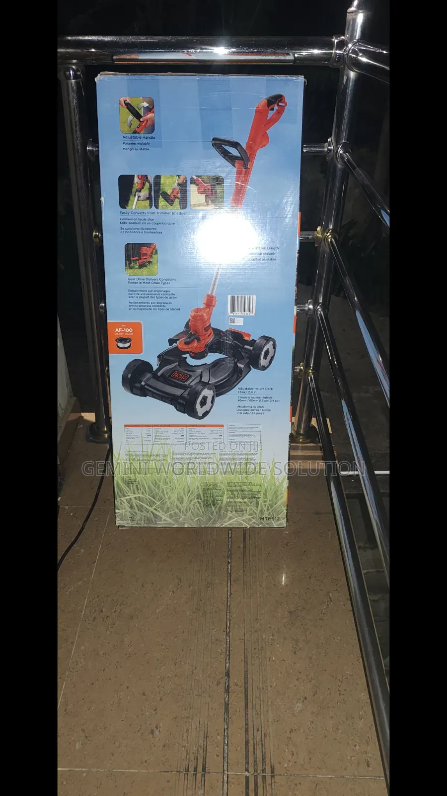 Black+Decker Electric Corded Lawn Mower & Trimmer