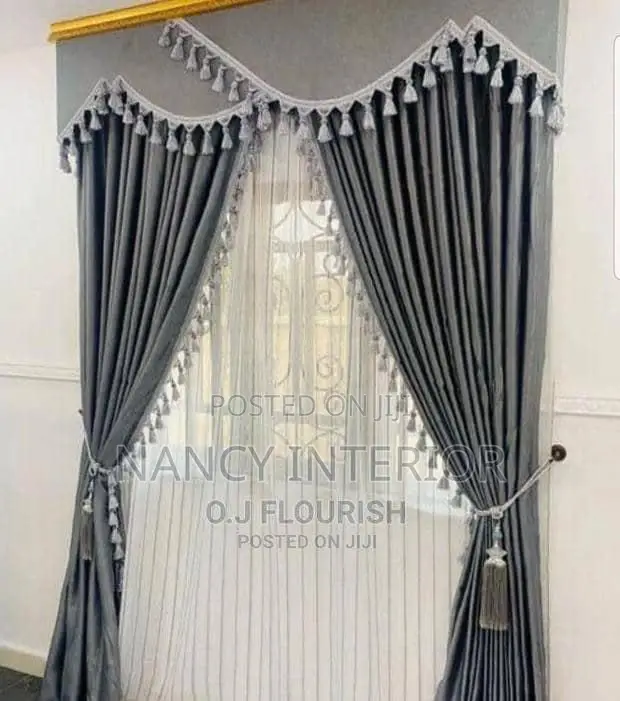 Quality Luxury Curtains With Board