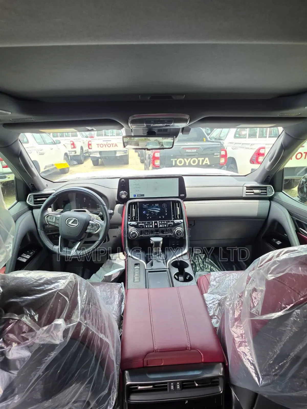 New Lexus LX 500d 2026 Black