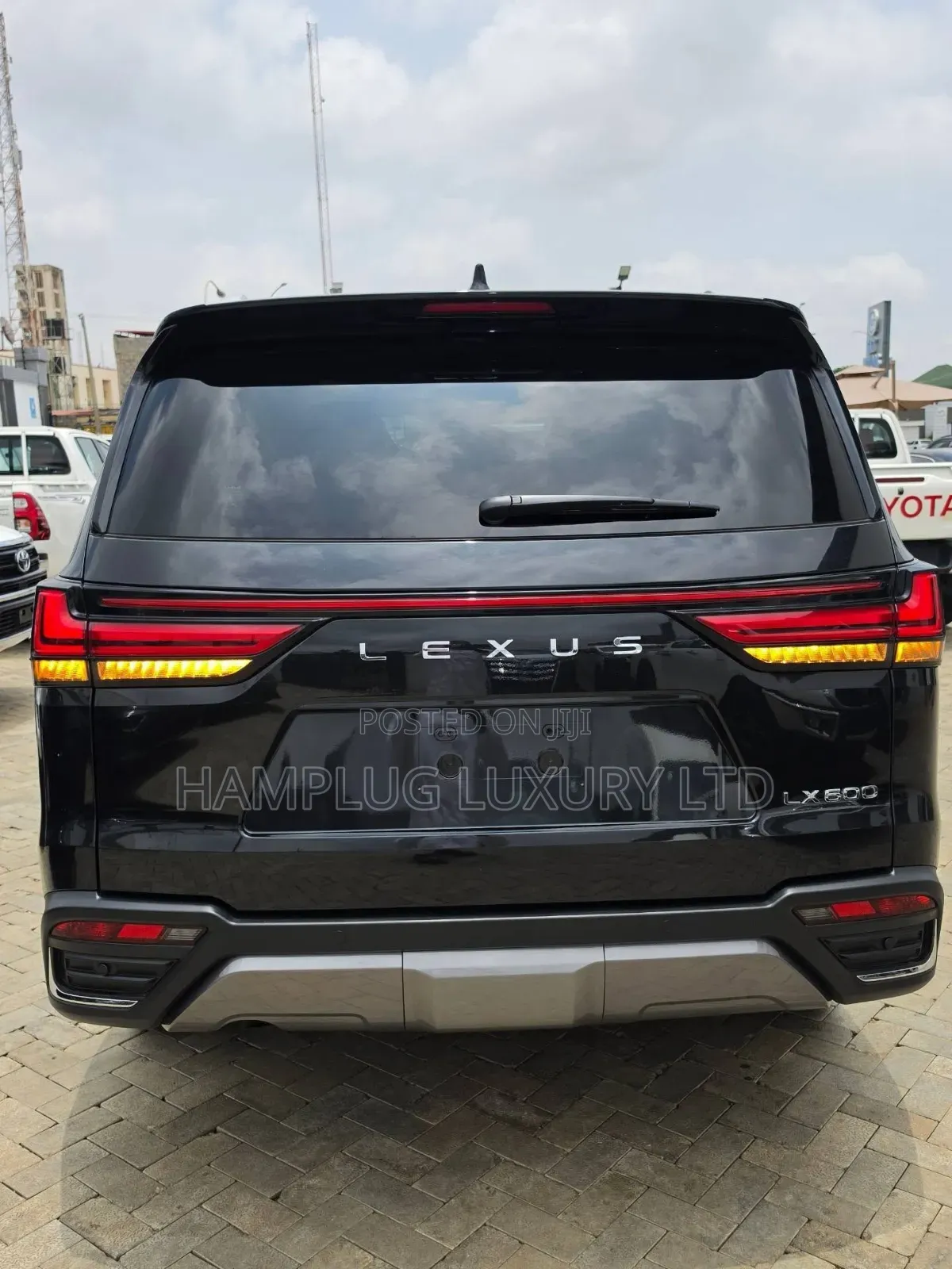 New Lexus LX 500d 2026 Black