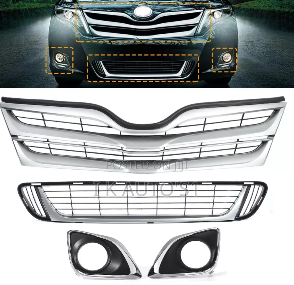 Complete Up and Down Front Gill With Foglamp Cover Venza 2015