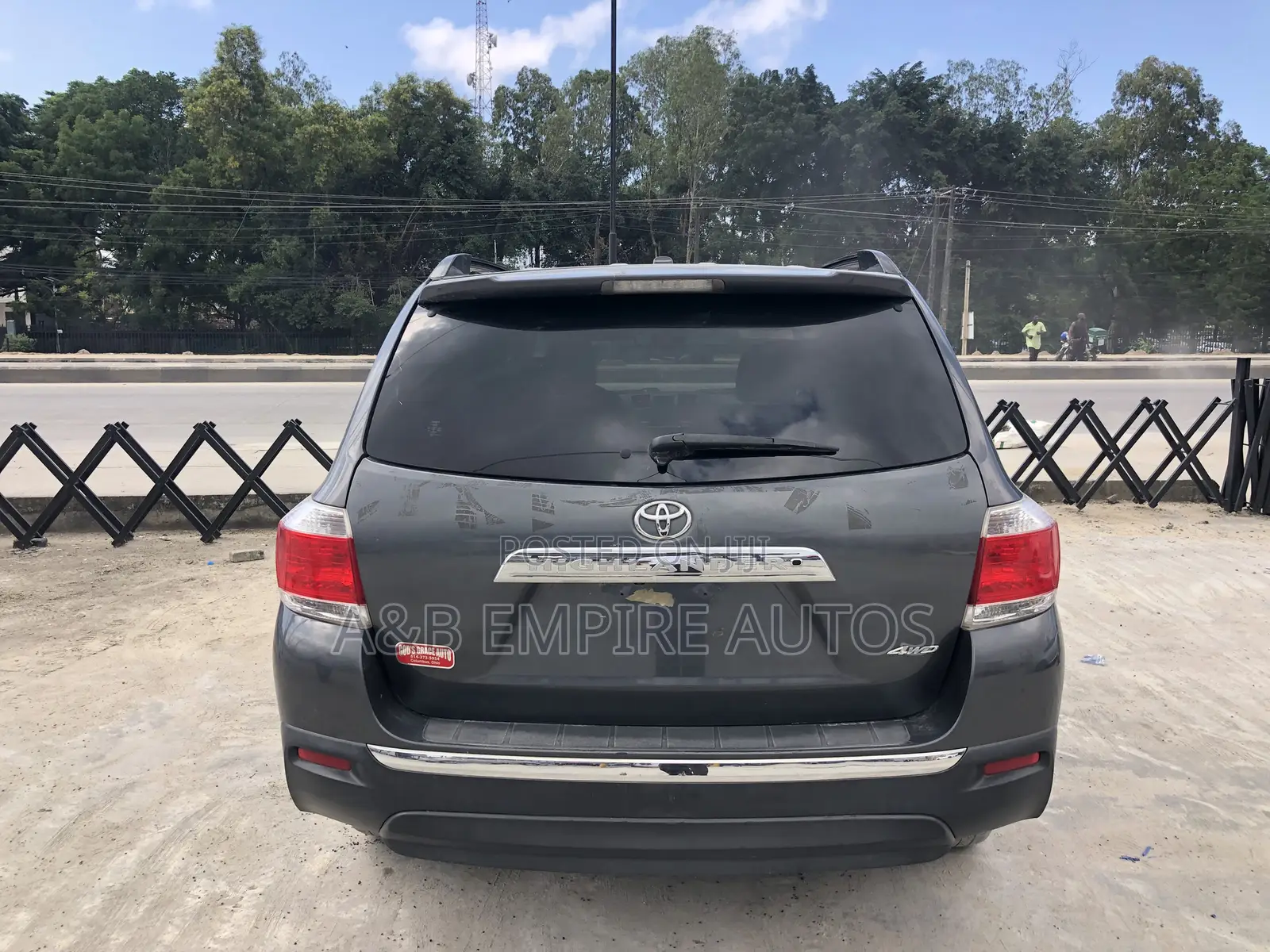 Toyota Highlander 2011 Gray