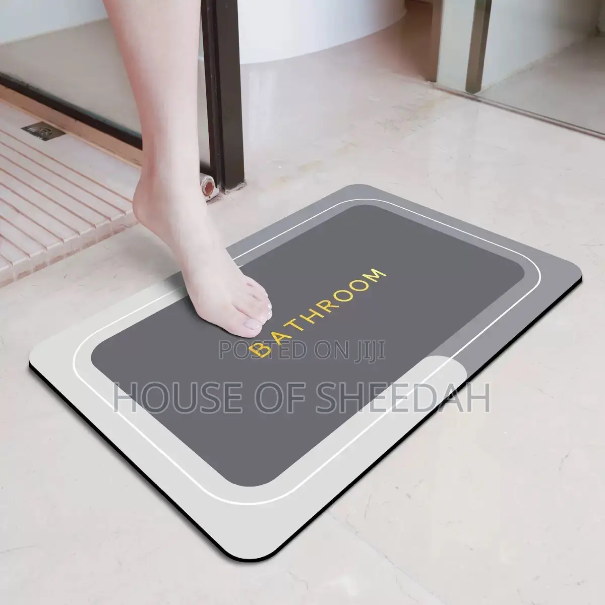 Small Size Absorbent Non-Slip Floor Mat (40*60cm)