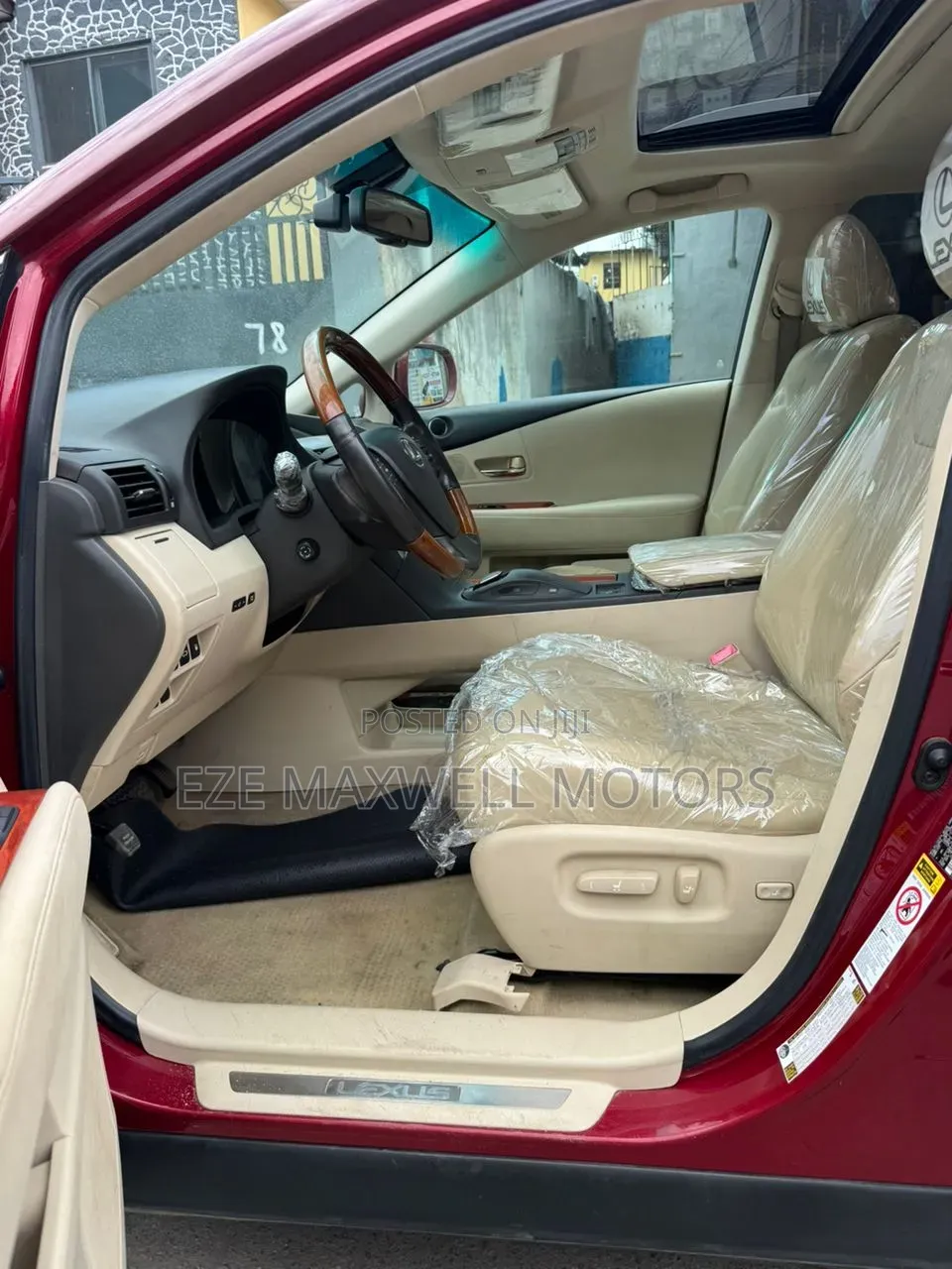 Lexus RX 350 2010 Red