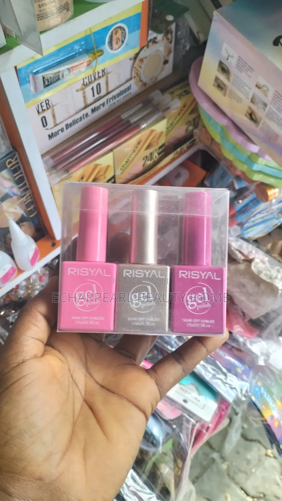RISYAL Gel Nail Polish – 15ml | Long Lasting UV/LED Gel Polish