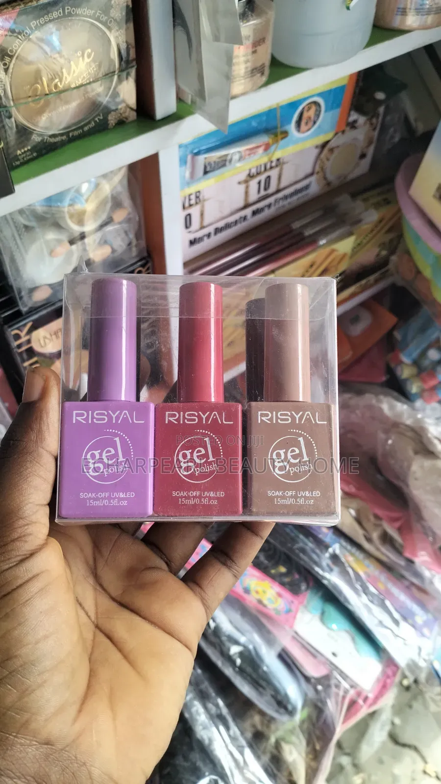 RISYAL Gel Nail Polish – 15ml | Long Lasting UV/LED Gel Polish