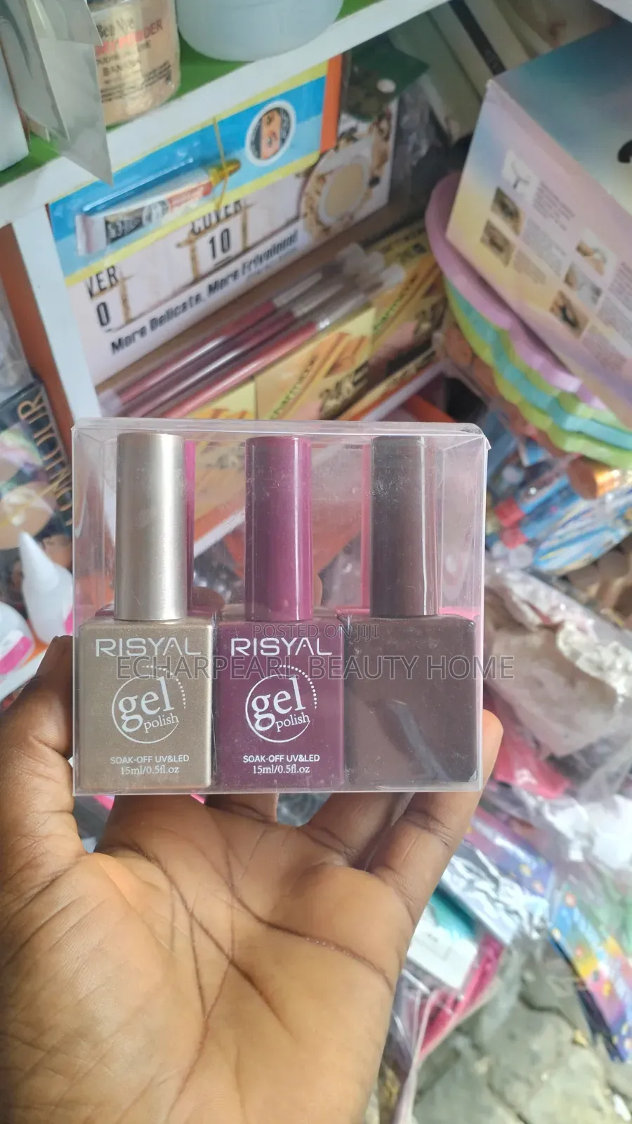 RISYAL Gel Nail Polish – 15ml | Long Lasting UV/LED Gel Polish