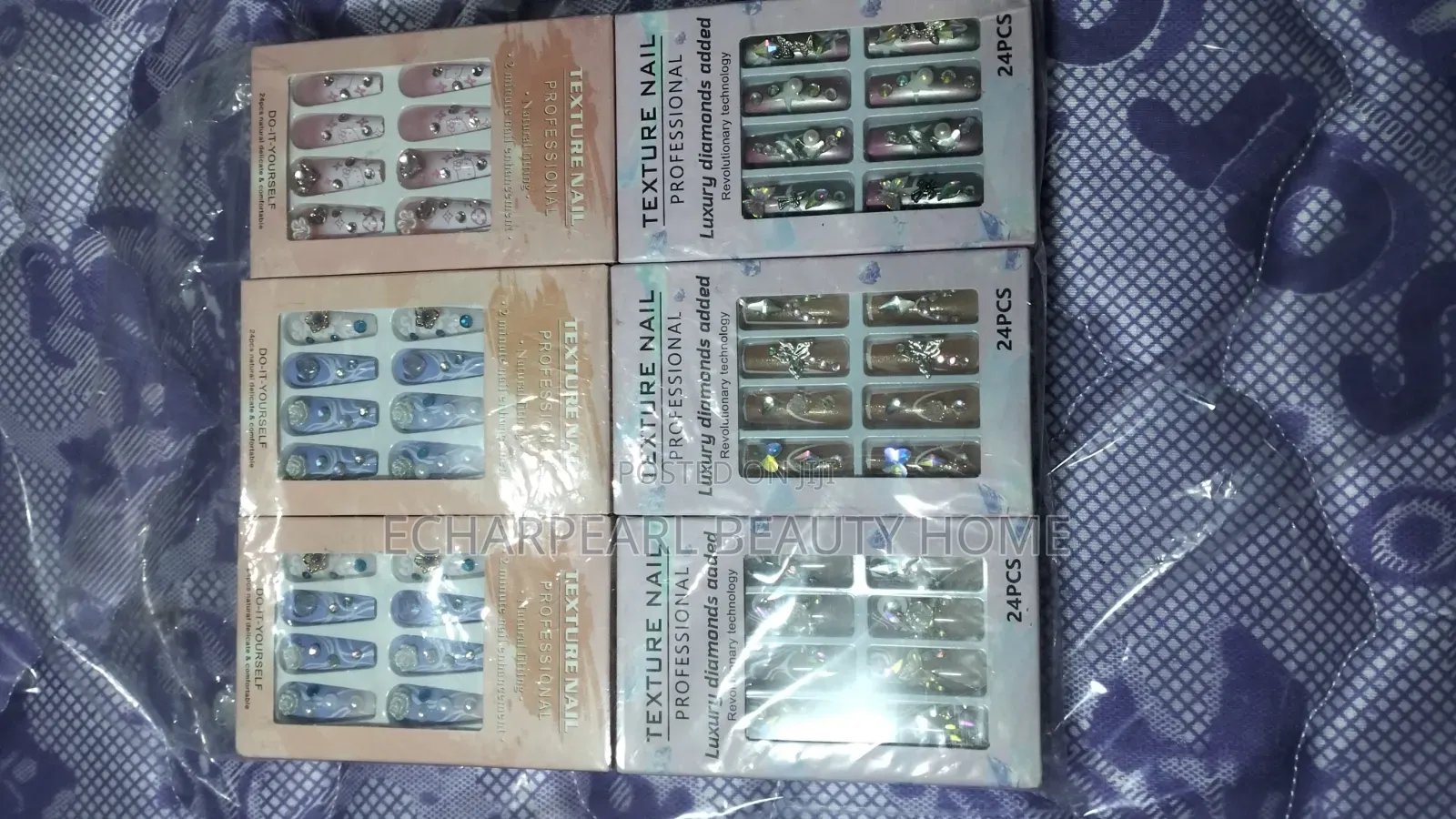 Beautiful Ready-Made Press-on Nails – Reusable Artificial Nails