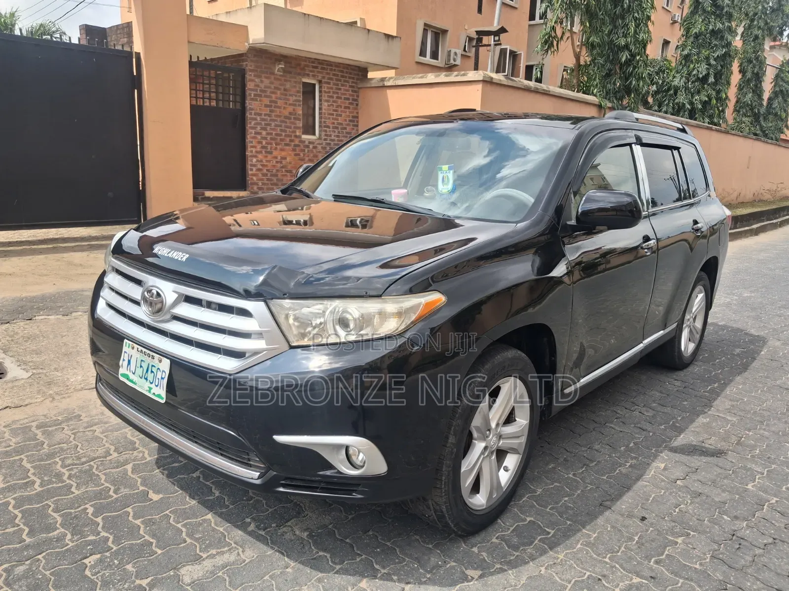Toyota Highlander 2012 Black