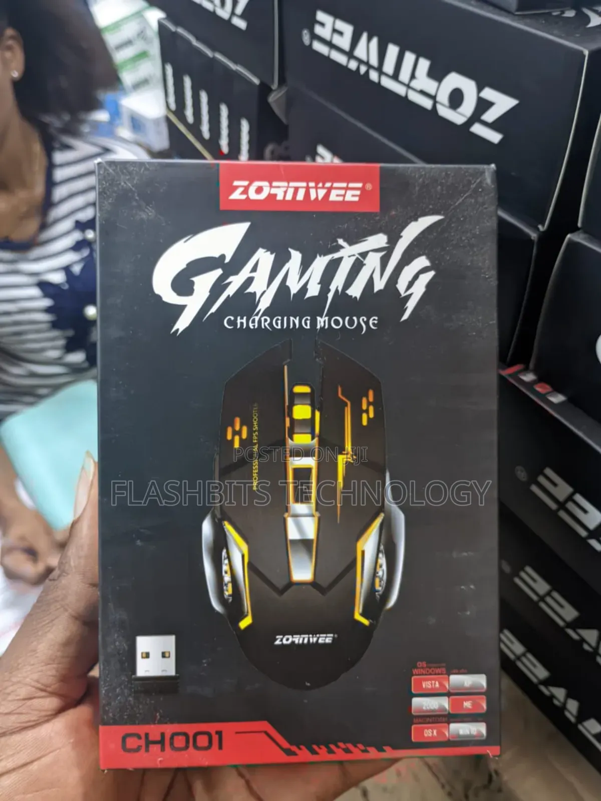 Rechargeable Wireless Gaming Mouse