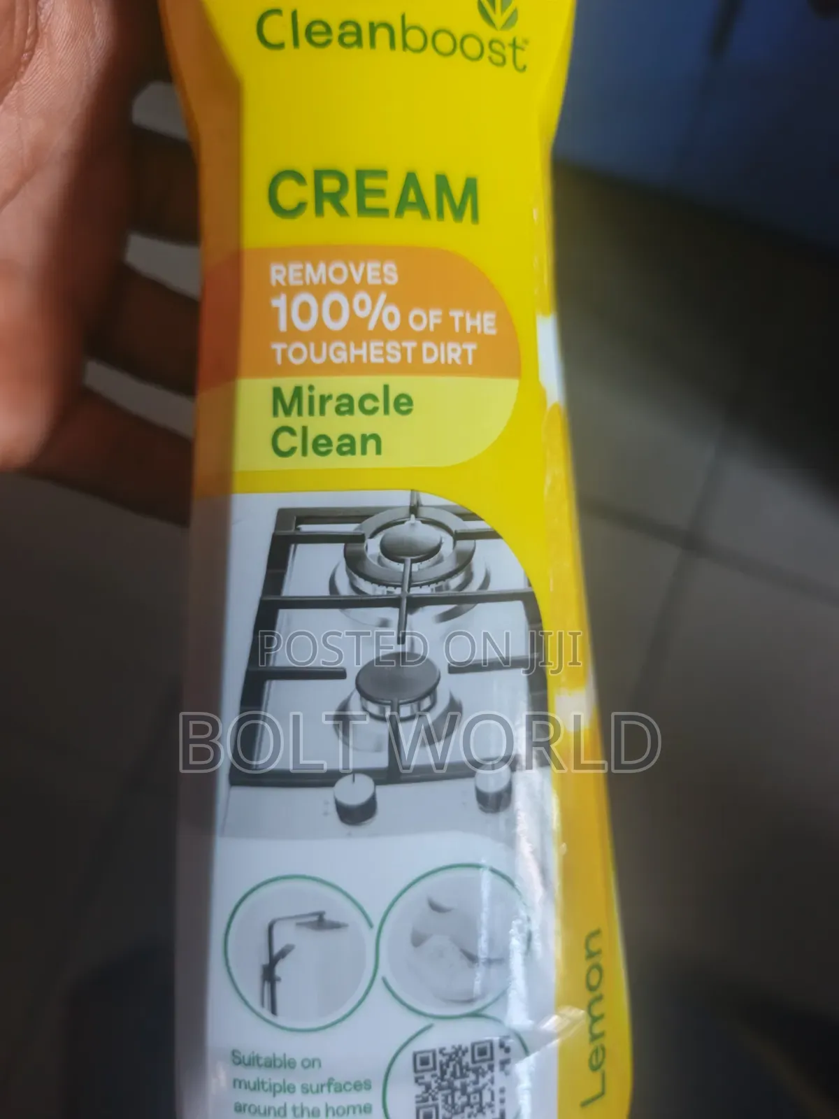 Cif Cleanboost Cream Cleaner 500ml