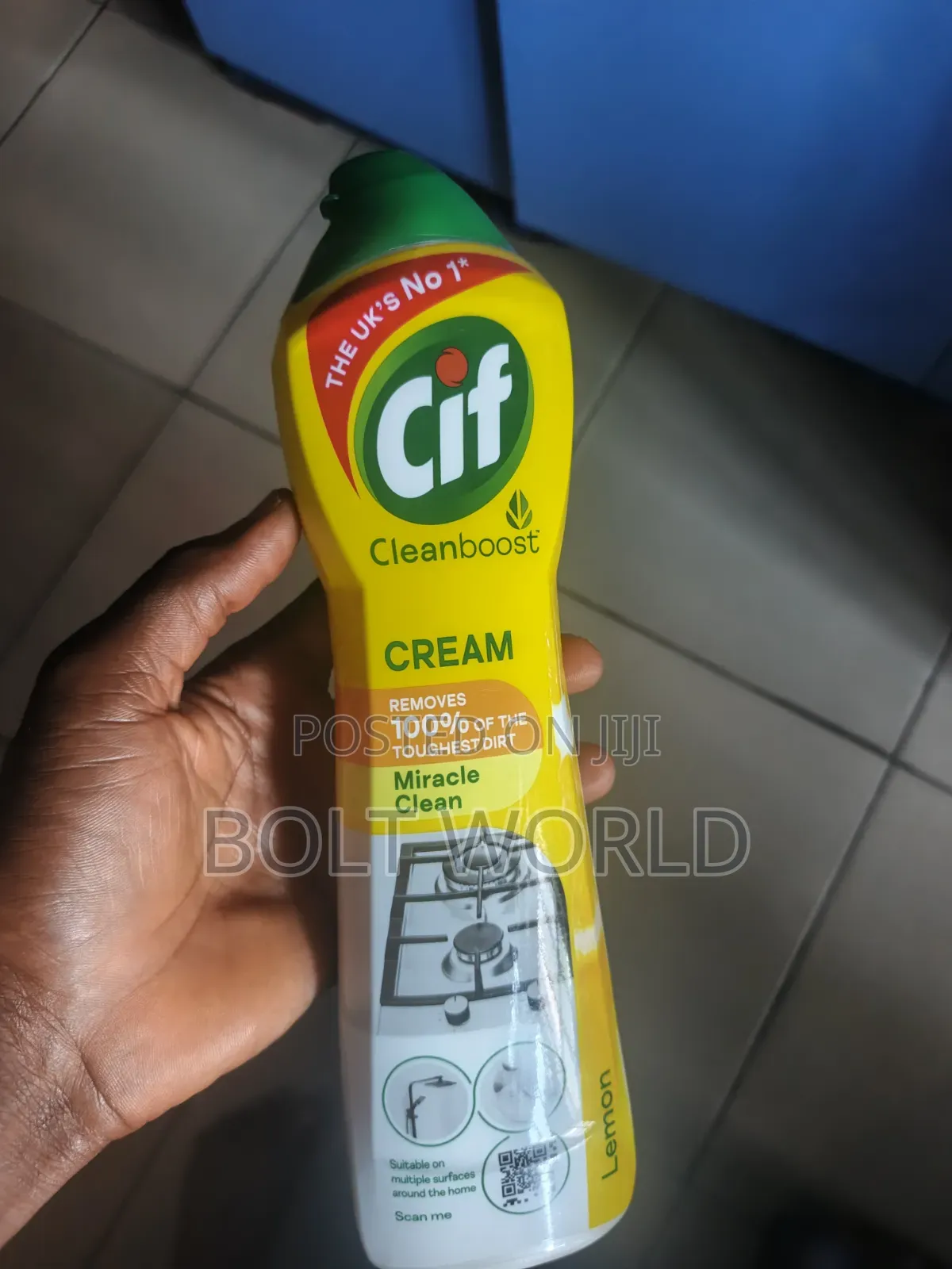 Cif Cleanboost Cream Cleaner 500ml