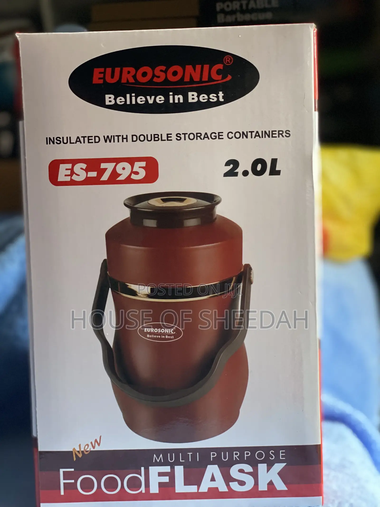 2.0L Multi-Purpose  Insulated Eurosonic Food Flask.