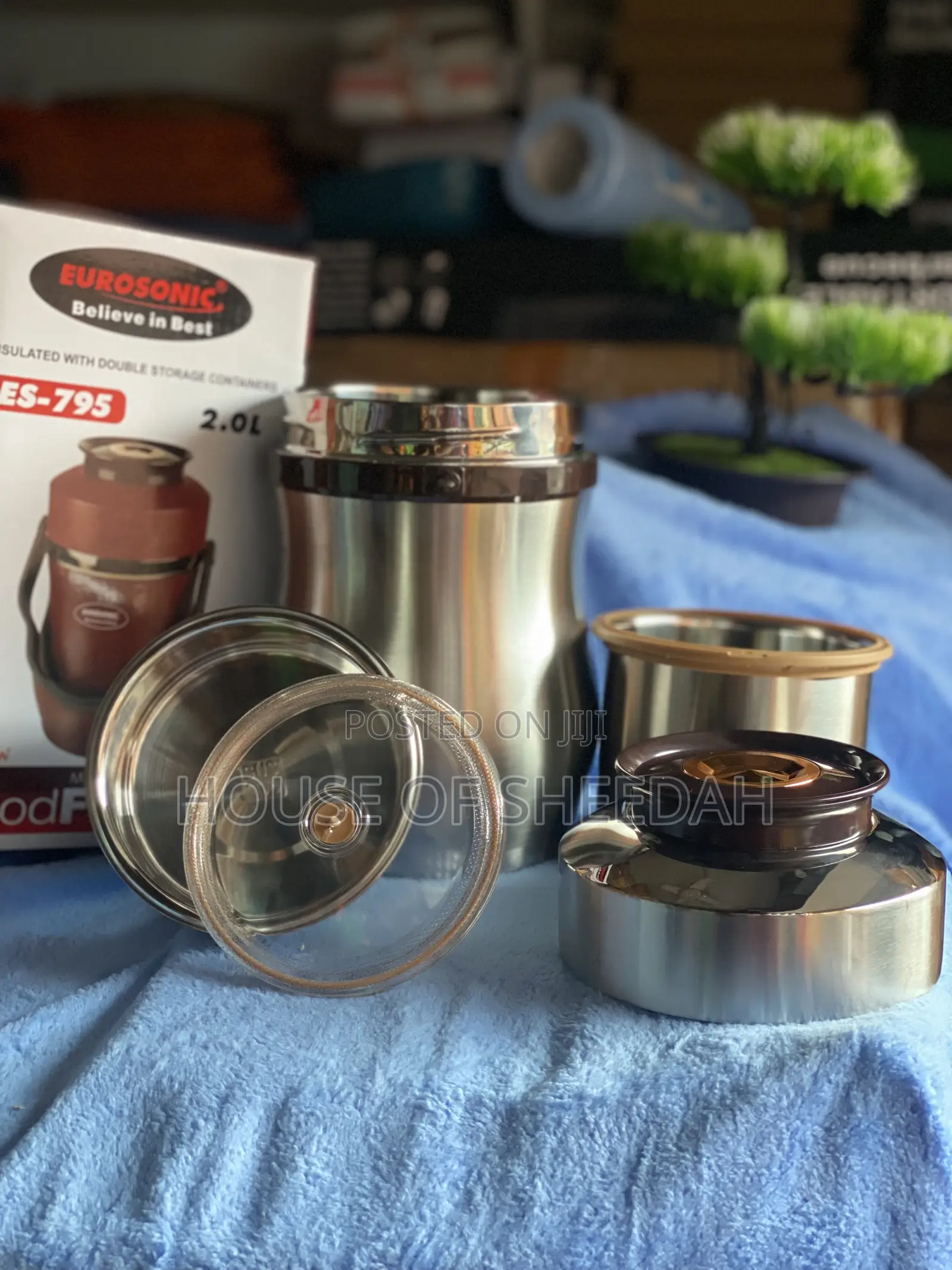 2.0L Multi-Purpose  Insulated Eurosonic Food Flask.