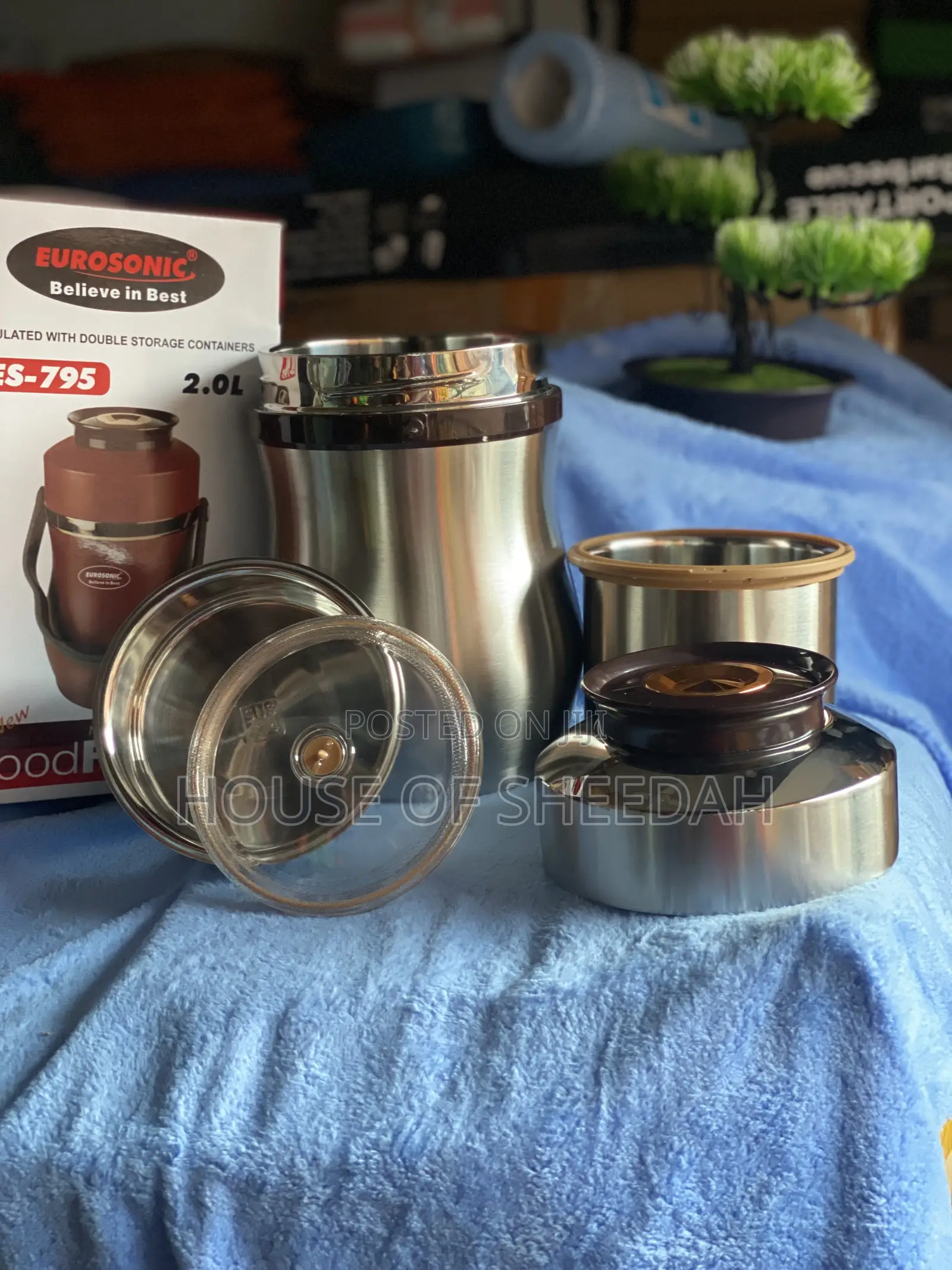 2.0L Multi-Purpose  Insulated Eurosonic Food Flask.