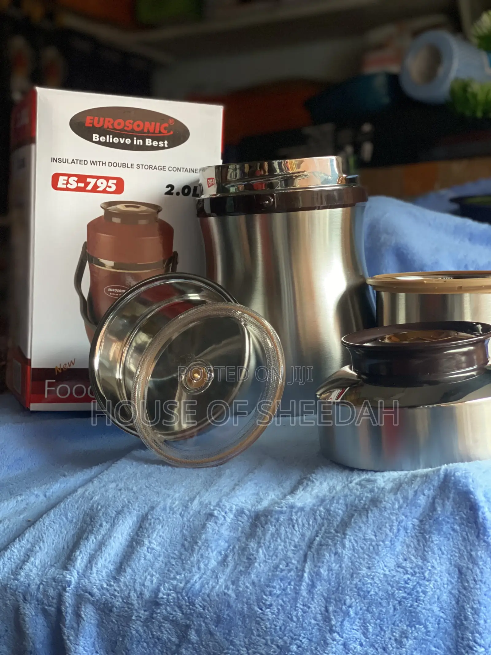 2.0L Multi-Purpose  Insulated Eurosonic Food Flask.