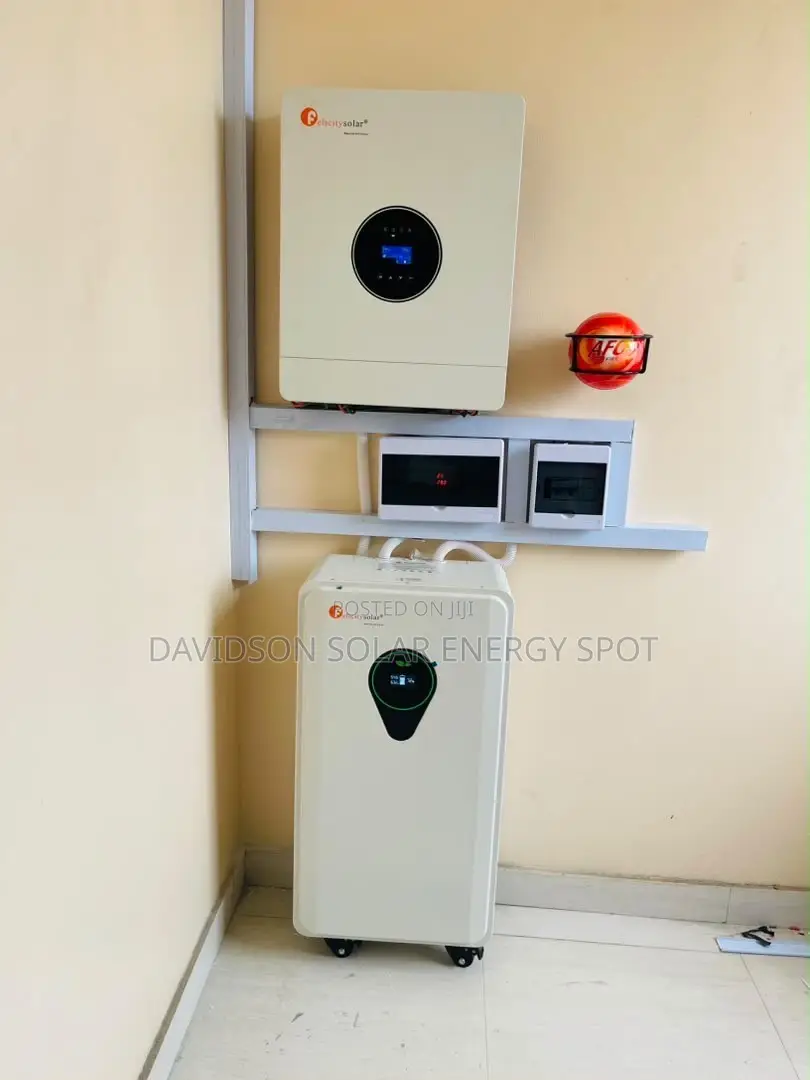 12kva  Felicity Inverter Installed With 17.5kW Solar Lithium Battery
