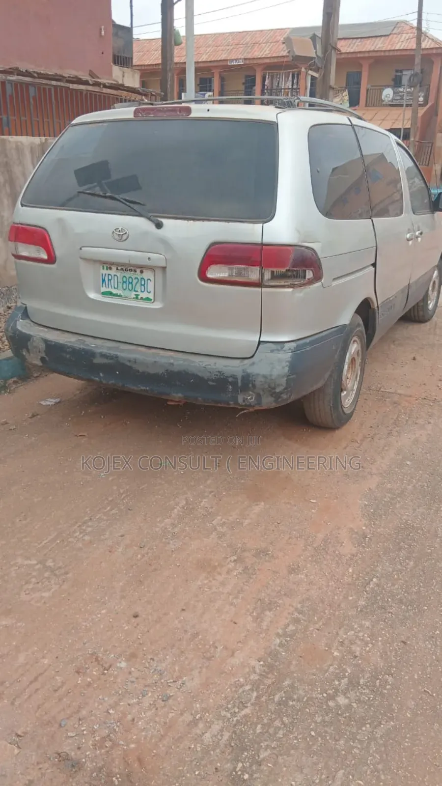 Toyota Sienna XLE 2001 Silver