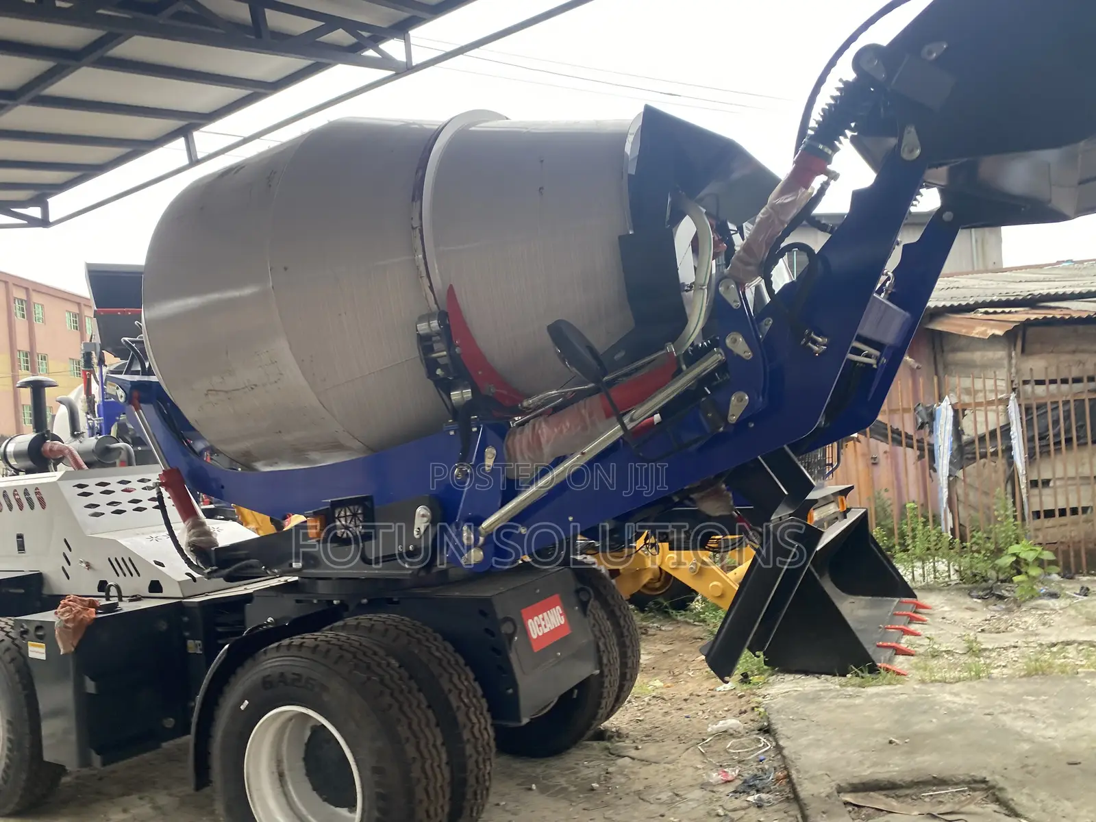 Mobile Concrete Mixer 3.5cubic
