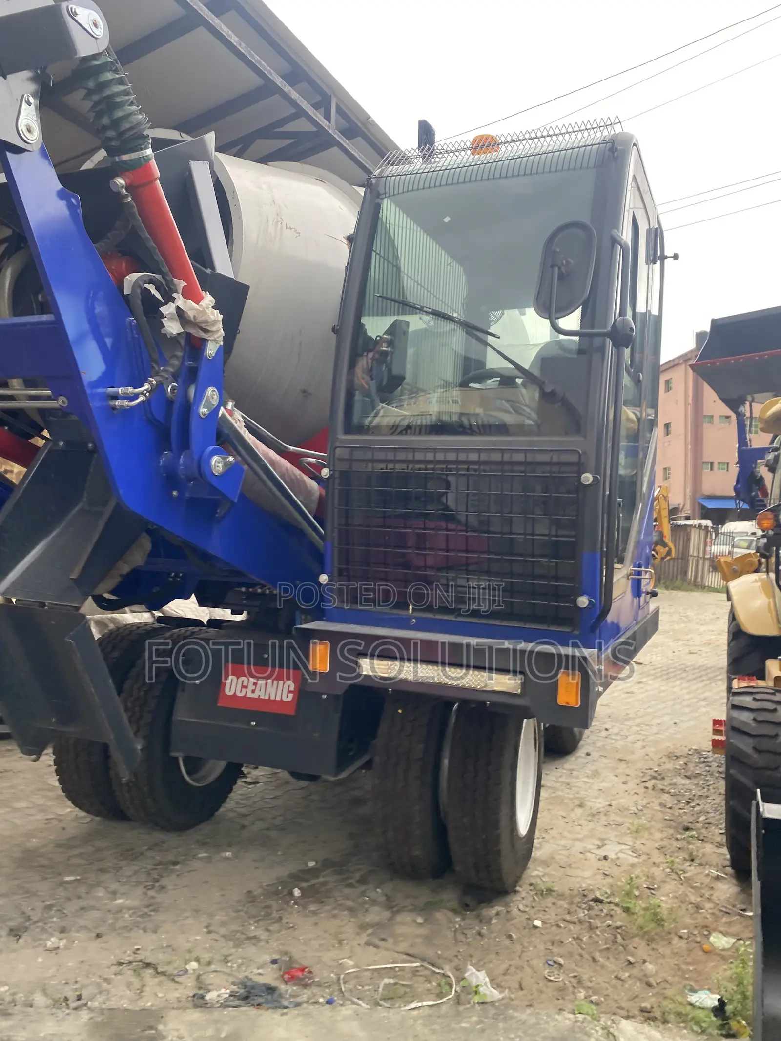 Mobile Concrete Mixer 3.5cubic