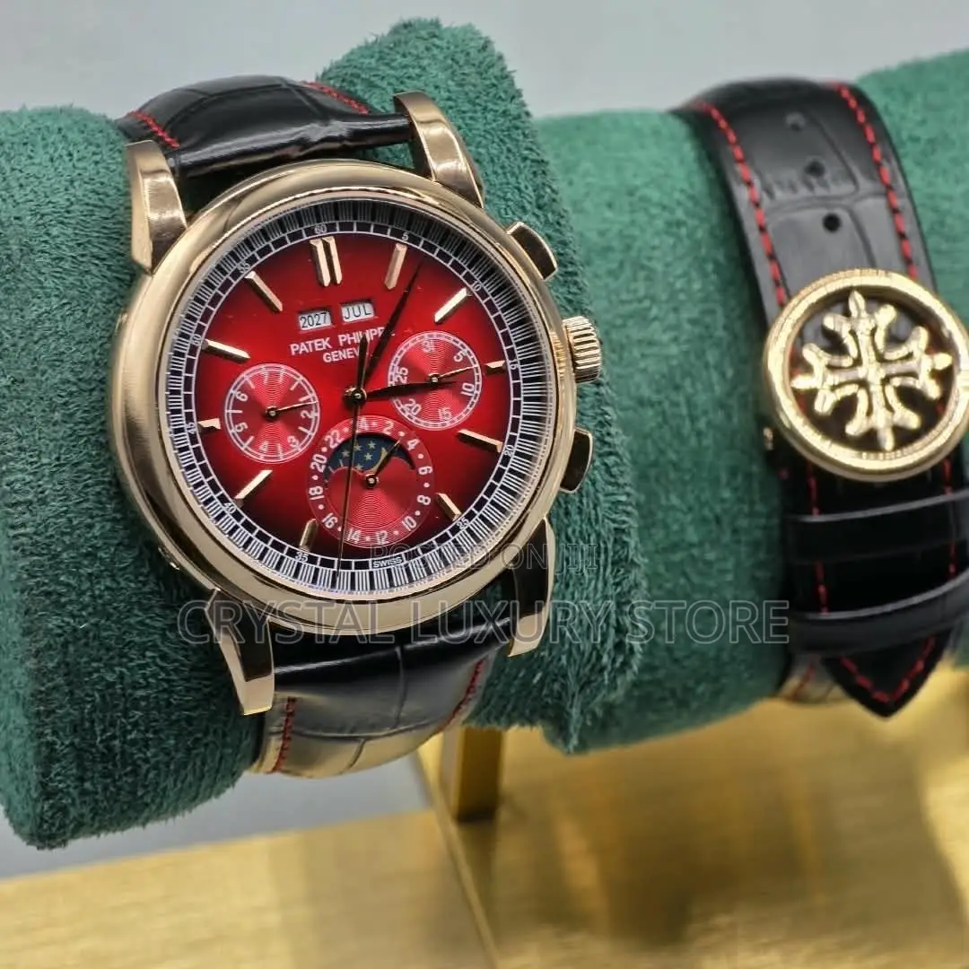Patek Philippe Quality Luxury Men Automatic Engine Wristwatch