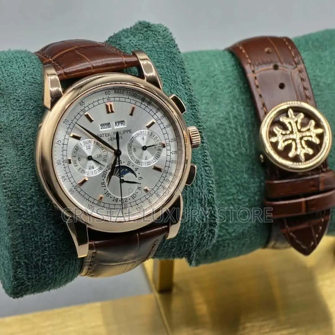 Patek Philippe Quality Luxury Men Automatic Engine Wristwatch