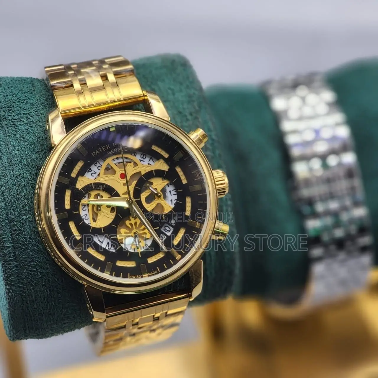 Franck Muller Quality Luxury Automatic Engine Wristwatch