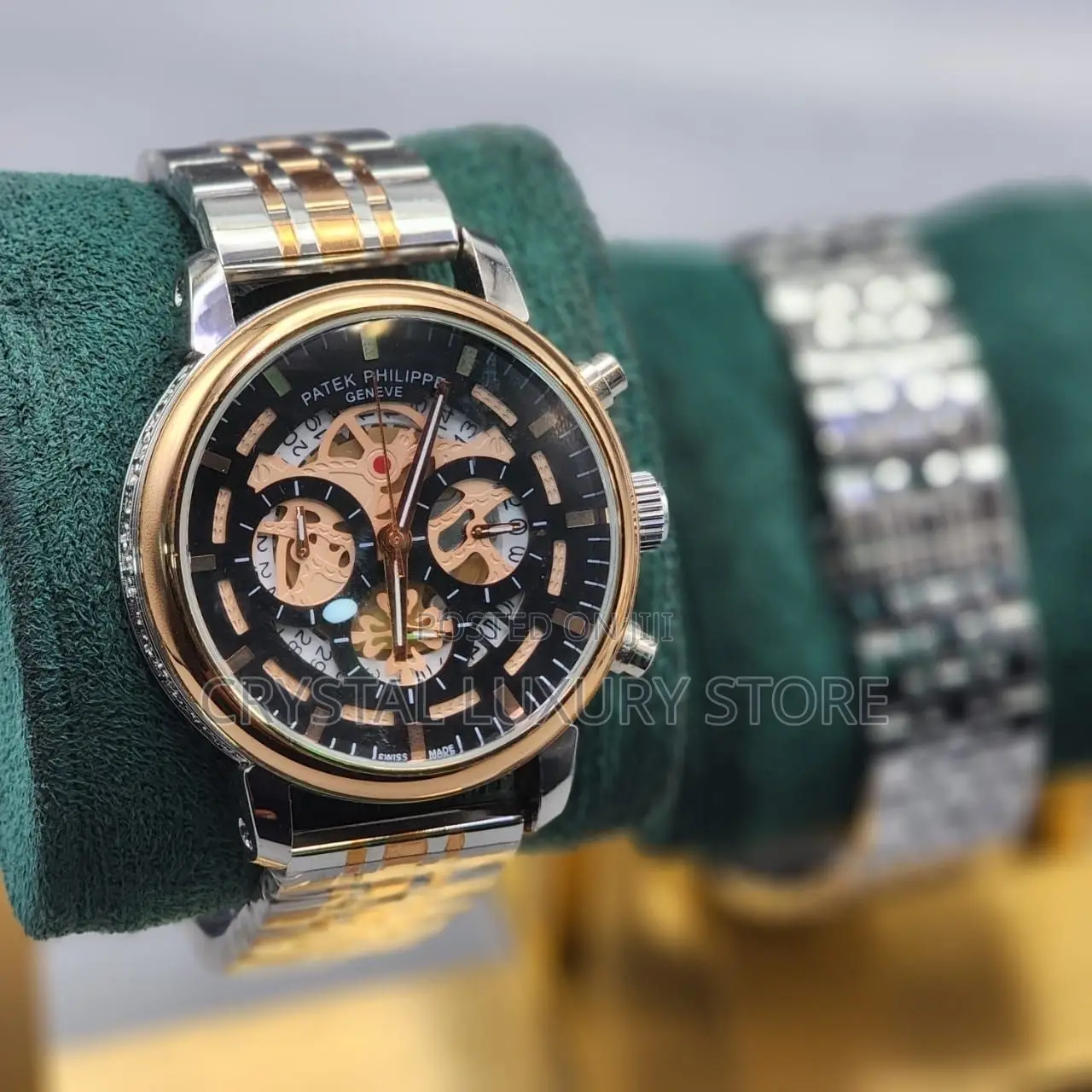 Franck Muller Quality Luxury Automatic Engine Wristwatch