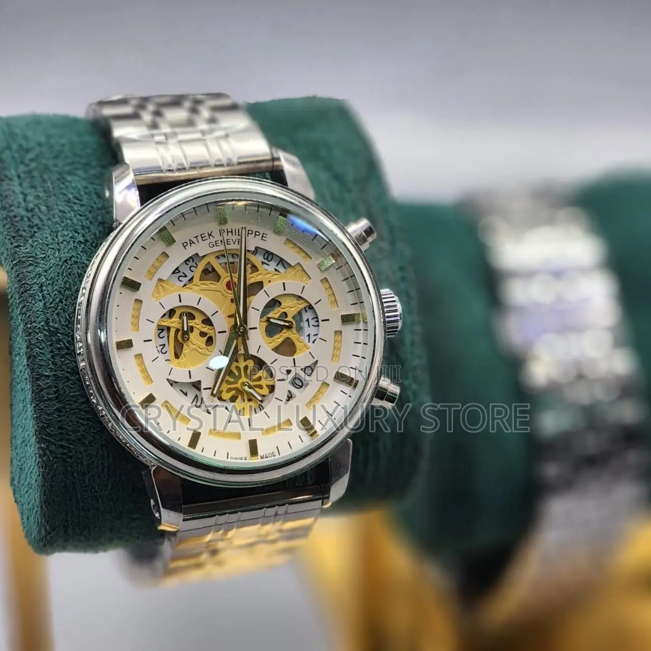 Franck Muller Quality Luxury Automatic Engine Wristwatch