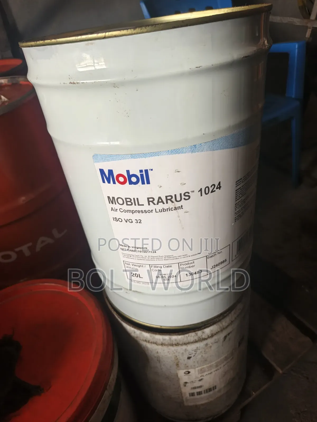 Mobil Rarus 1024 Compressor  Lubricant