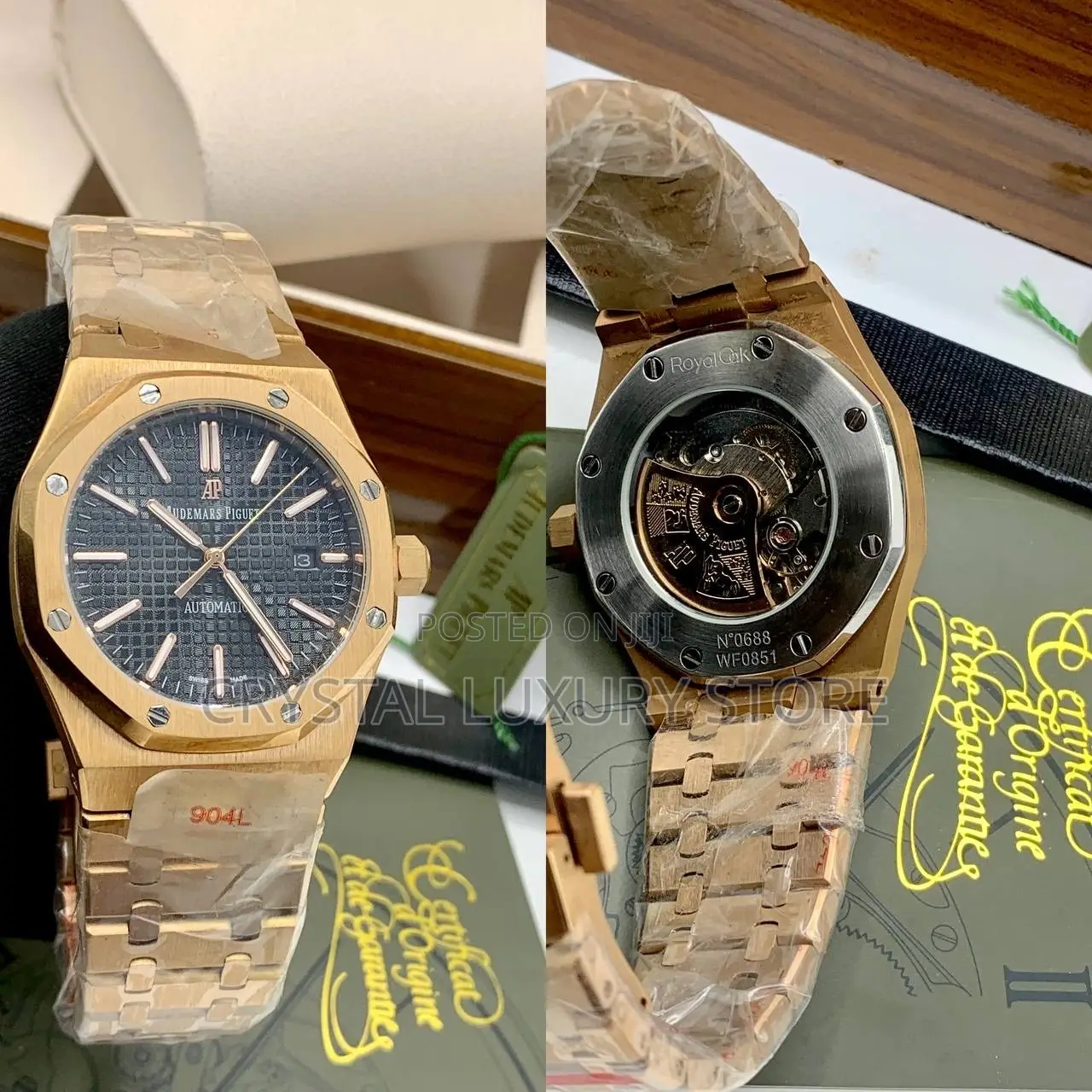 Audemars Piguet Quality Luxury Men Automatic Engine Wristwatch