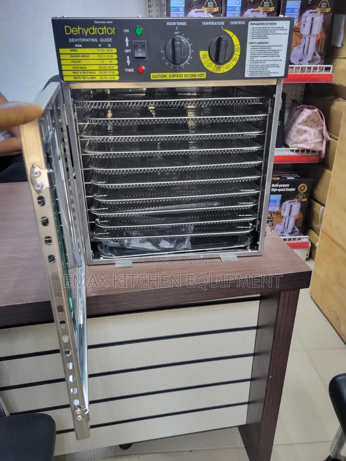 High Quality 10-Tray Commercial Food Dehydrator