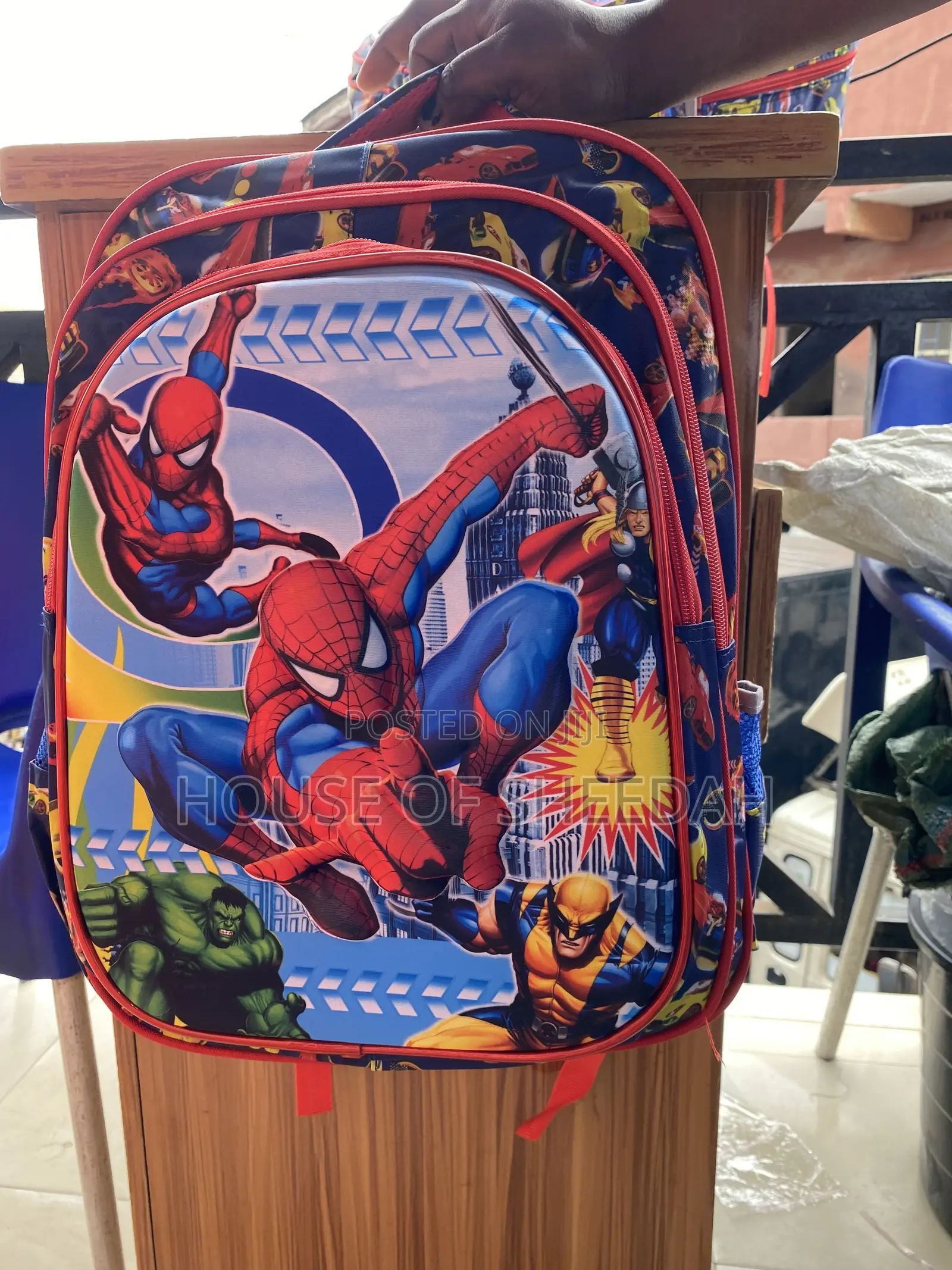Multi-Colored Children's Backpack