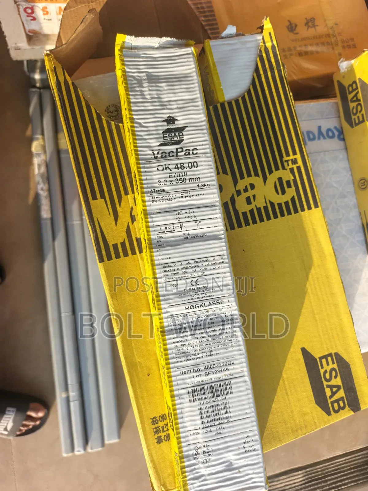 Vac Pac Esab Electrode 3.2mmx350 1.8kg