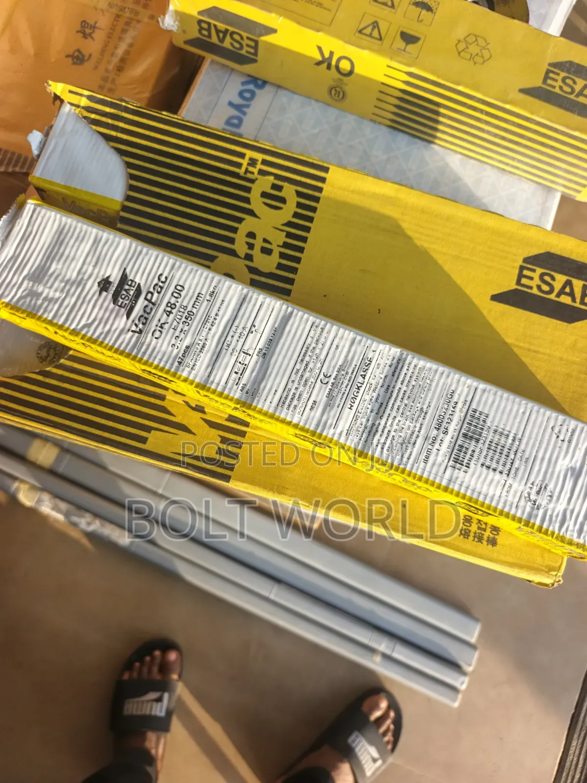Vac Pac Esab Electrode 3.2mmx350 1.8kg