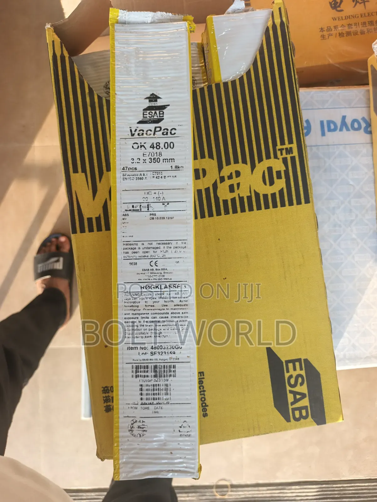 Vac Pac Esab Electrode 3.2mmx350 1.8kg