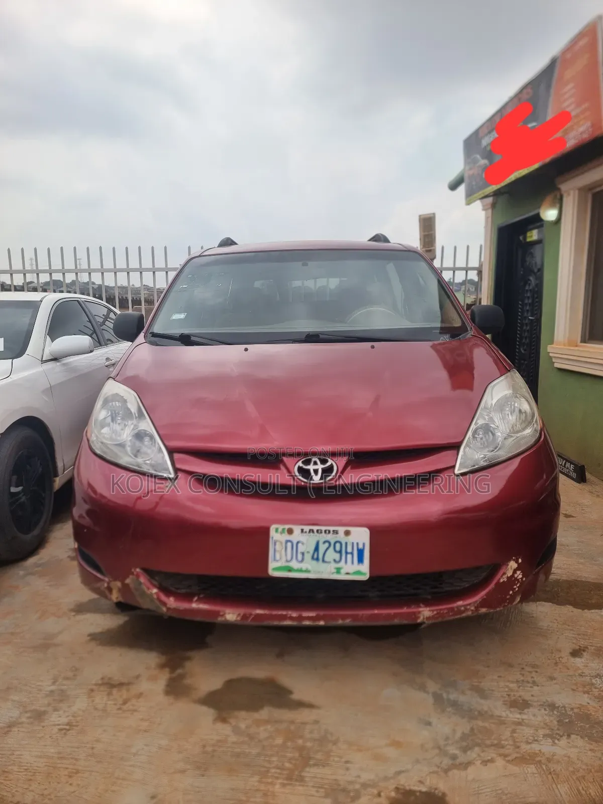Toyota Sienna CE FWD 2006 Red