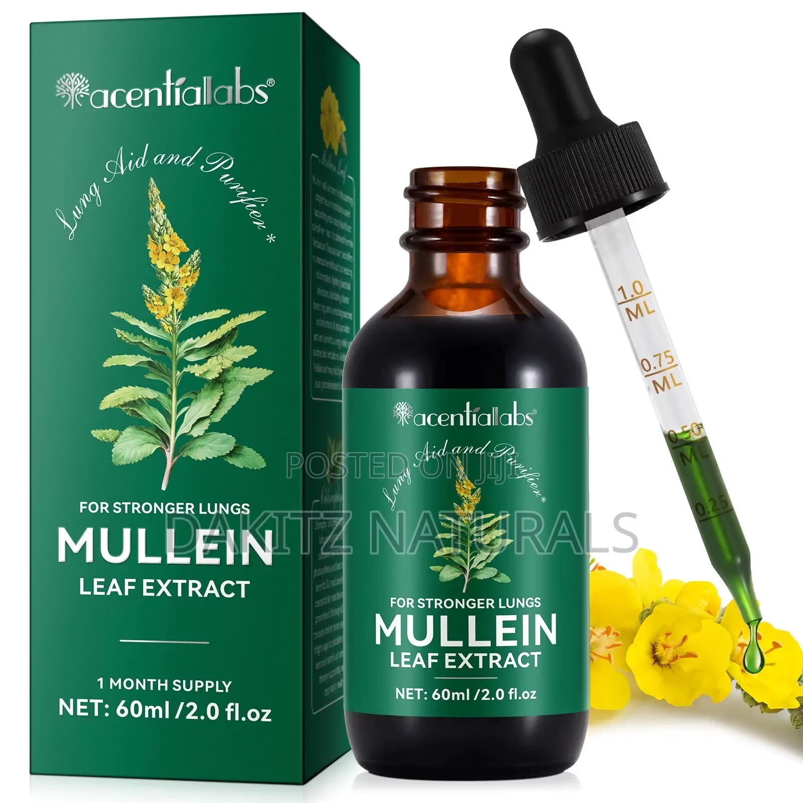 Mullein Leaf Extract Liquid Drop