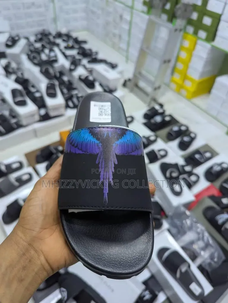 Prada Carton Palm Slippers