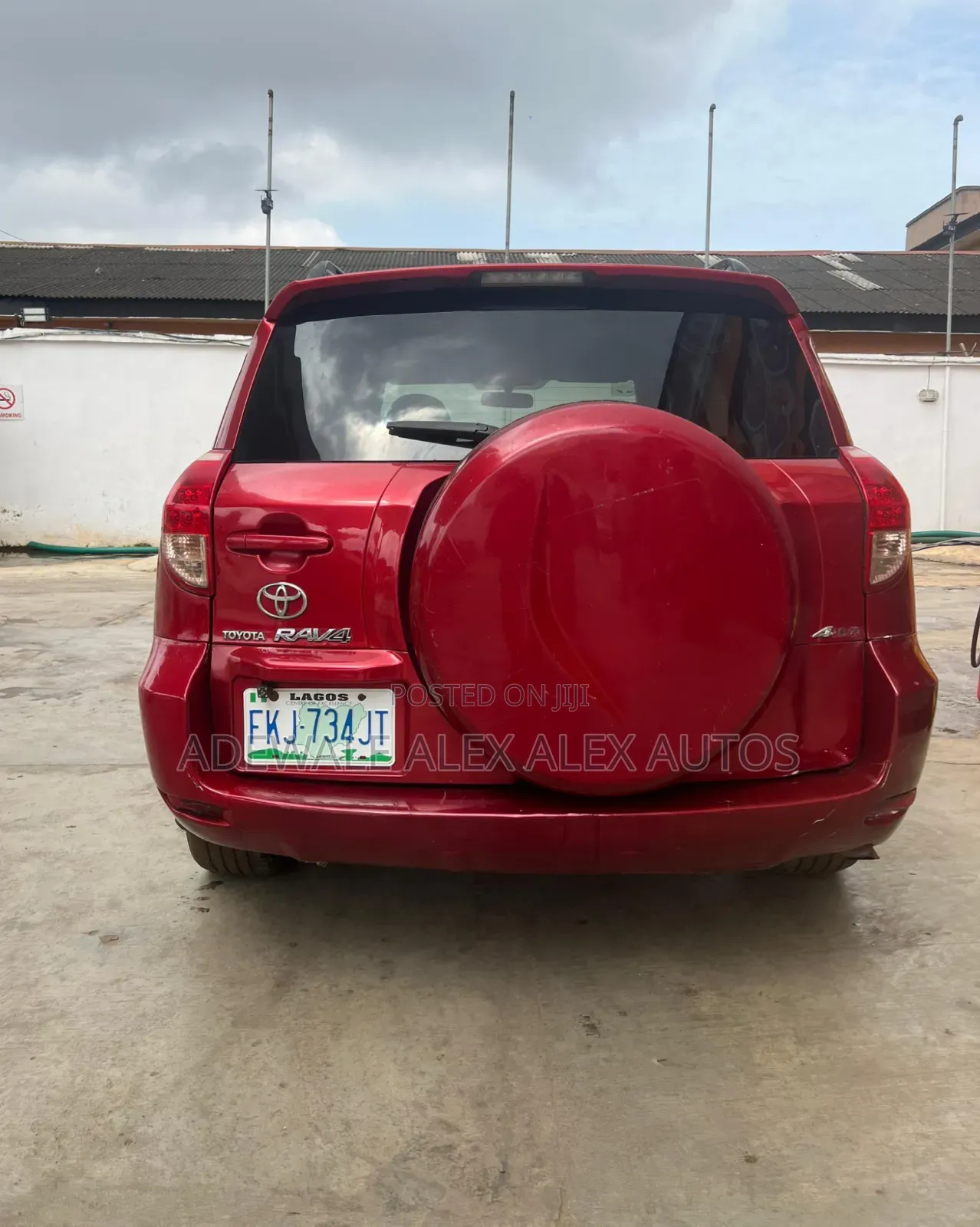 Toyota RAV4 2008 Burgundy