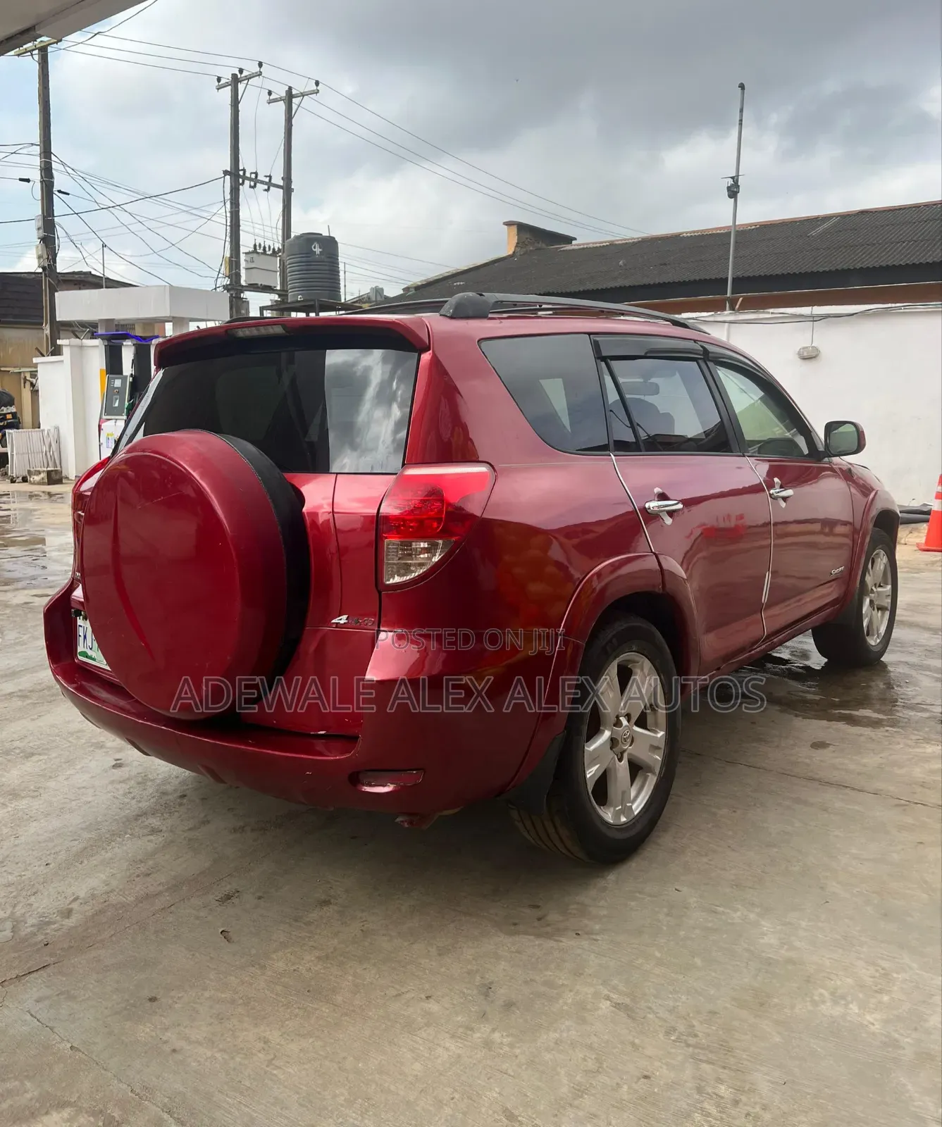 Toyota RAV4 2008 Burgundy