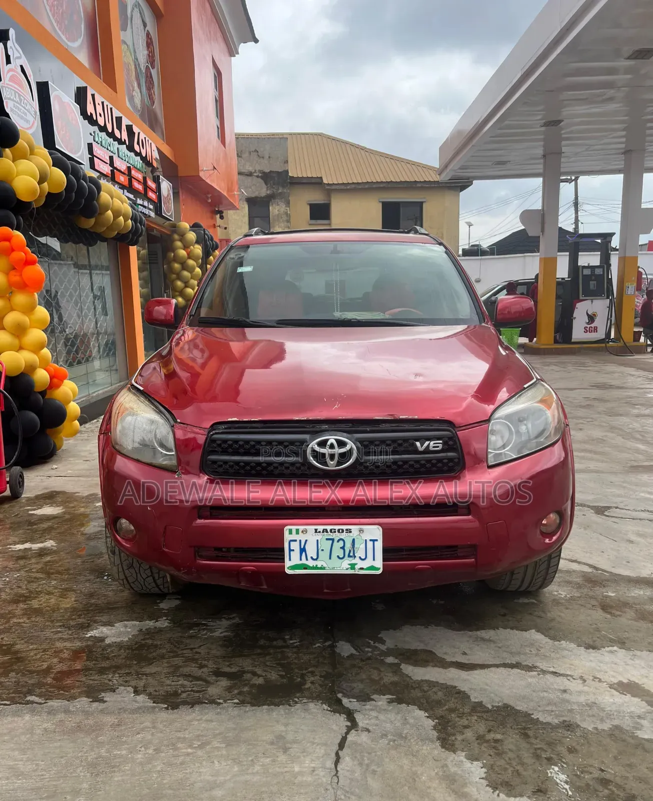 Toyota RAV4 2008 Burgundy