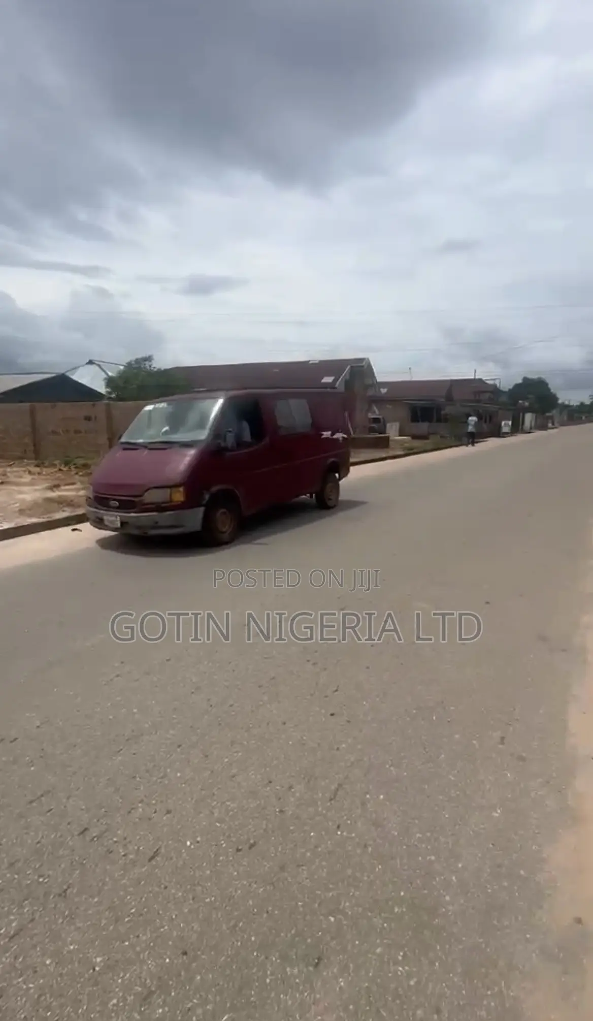 70×130ft Commercial Land on Okabere Tarred Road