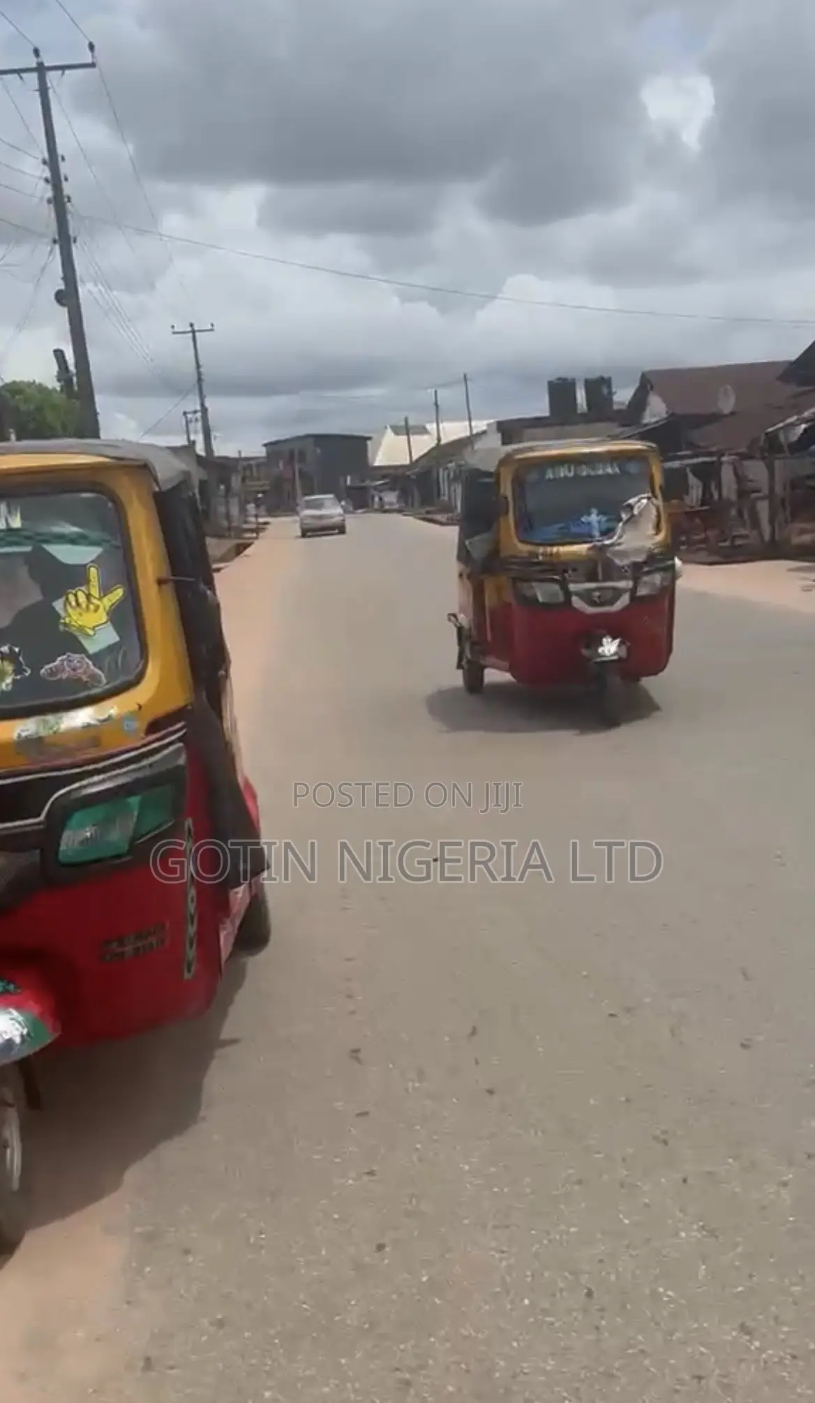 70×130ft Commercial Land on Okabere Tarred Road