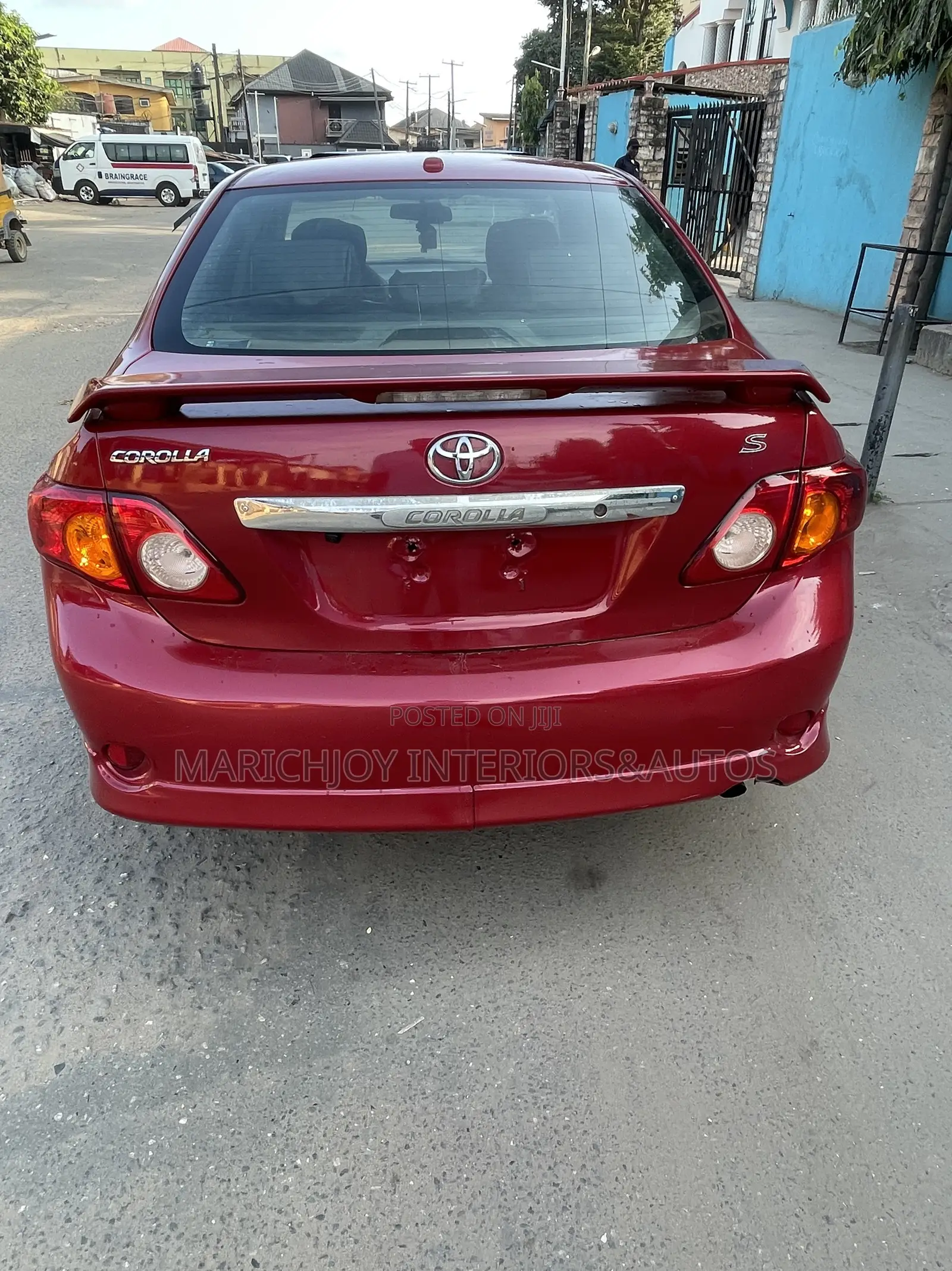 Toyota Corolla S 4dr Sedan (1.8L 4cyl 4A) 2010 Red