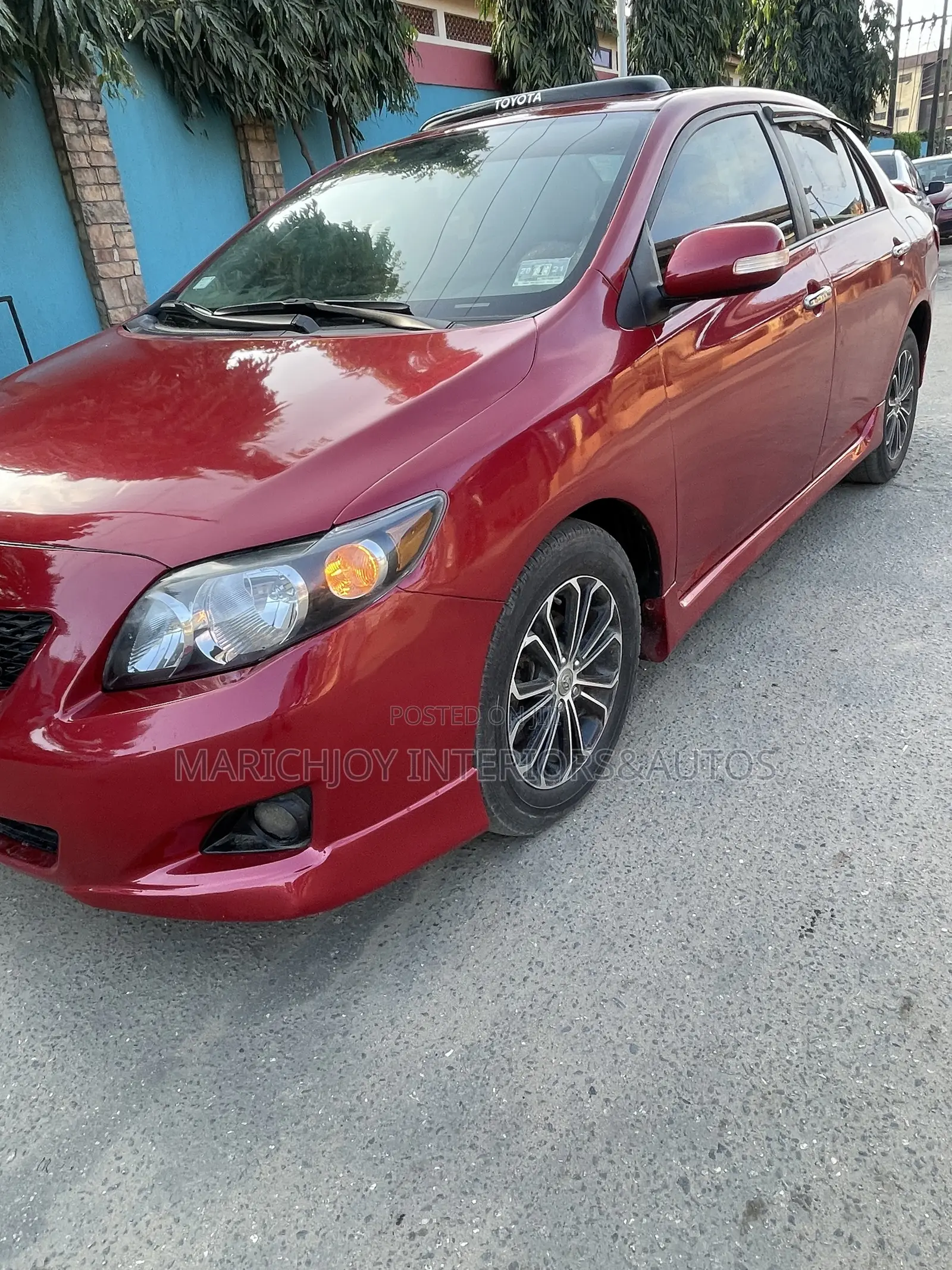 Toyota Corolla S 4dr Sedan (1.8L 4cyl 4A) 2010 Red
