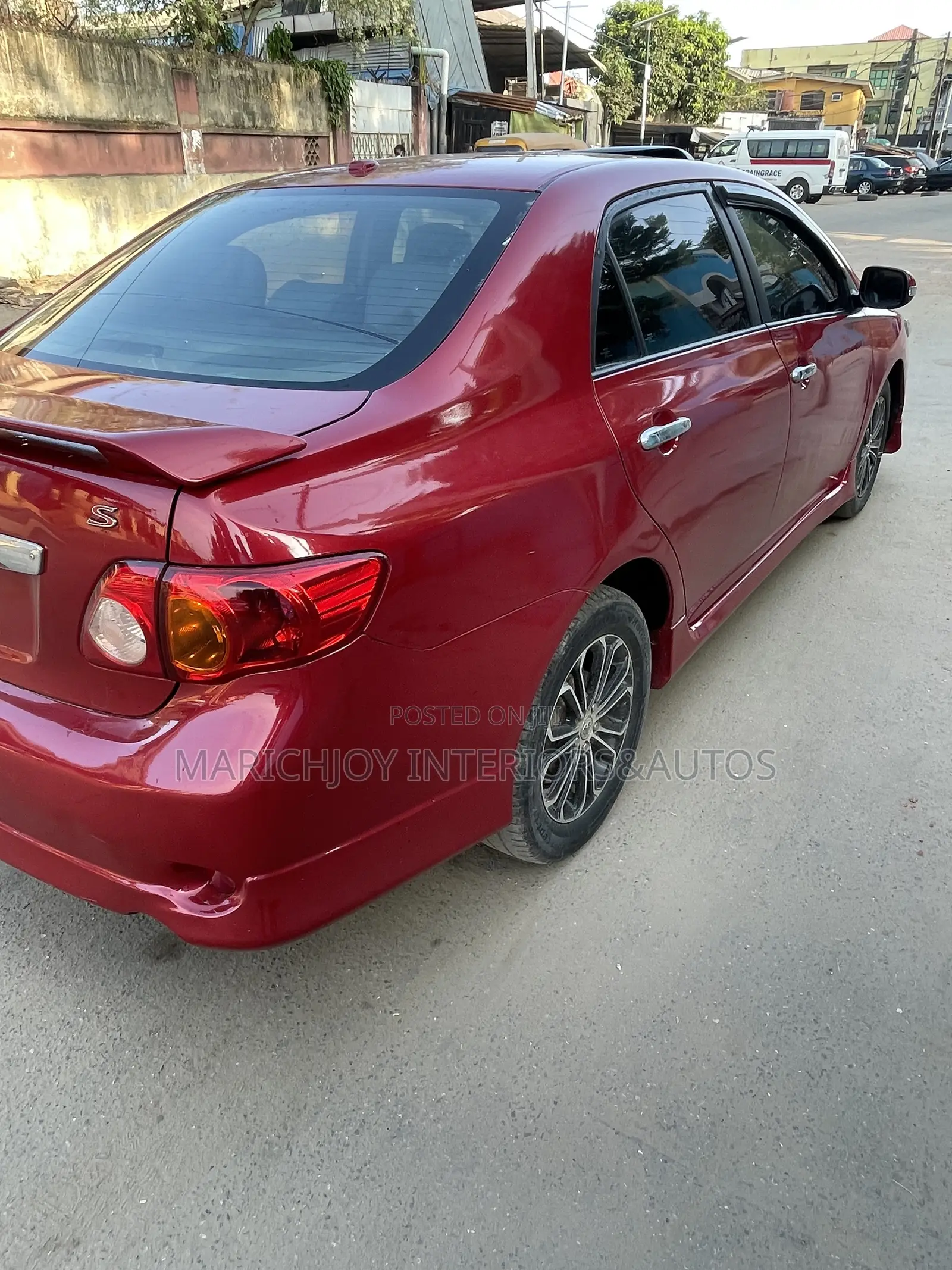 Toyota Corolla S 4dr Sedan (1.8L 4cyl 4A) 2010 Red